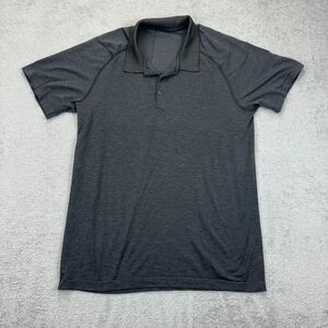 Men's Dark Gray Polo Shirt